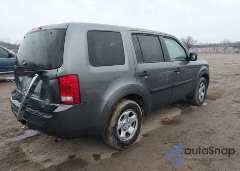 2014 Honda Pilot Lx z USA, uszkodzony, nr VIN 5FNYF4H24EB011378